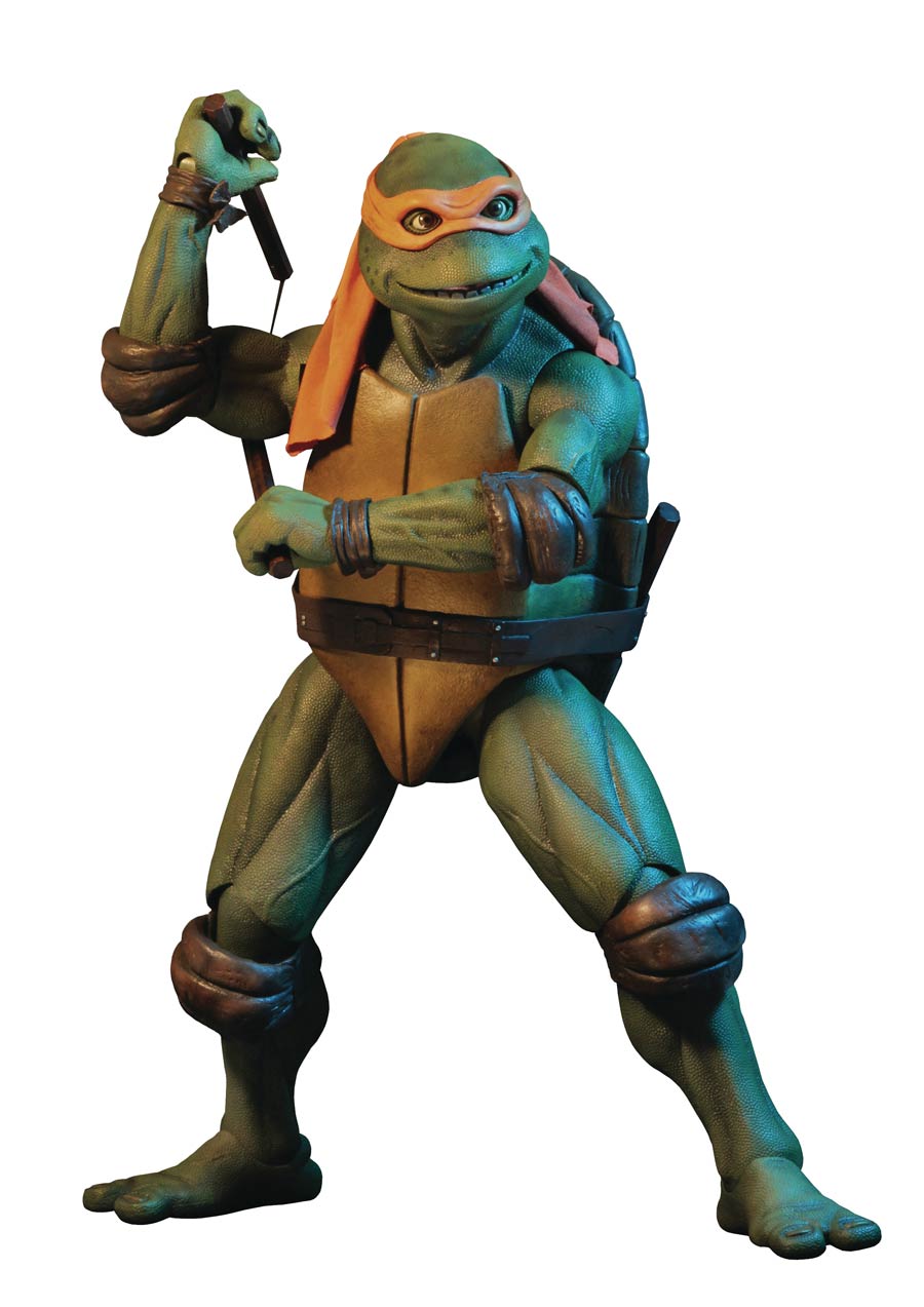 Teenage Mutant Ninja Turtles (1990 Movie) 1/4 Scale Action Figure - Michelangelo