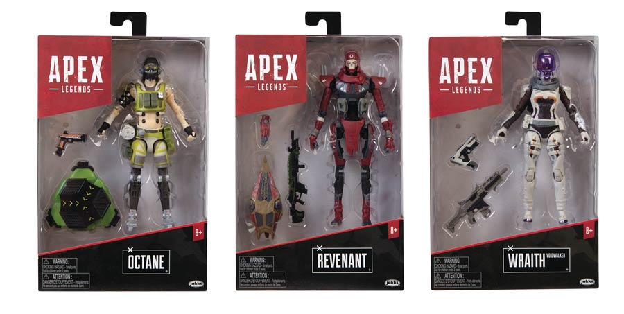 Apex Legends 6-Inch Action Figure Wave 2 Assortment Case