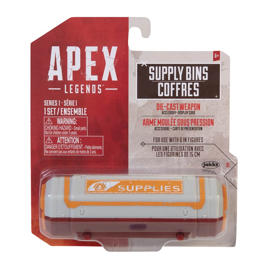Apex Legends 6-Inch Scale Action Figure Accessory Pack Series 1 Assortment Case