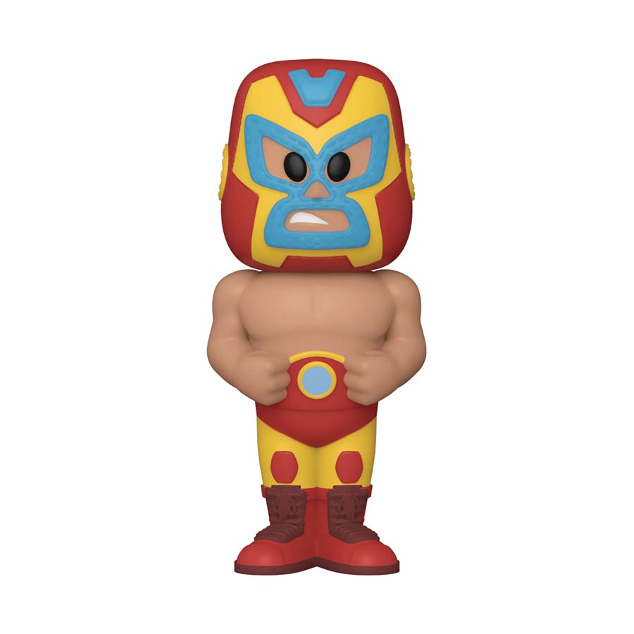 Vinyl Soda Marvel Luchadores Iron Man Vinyl Figure