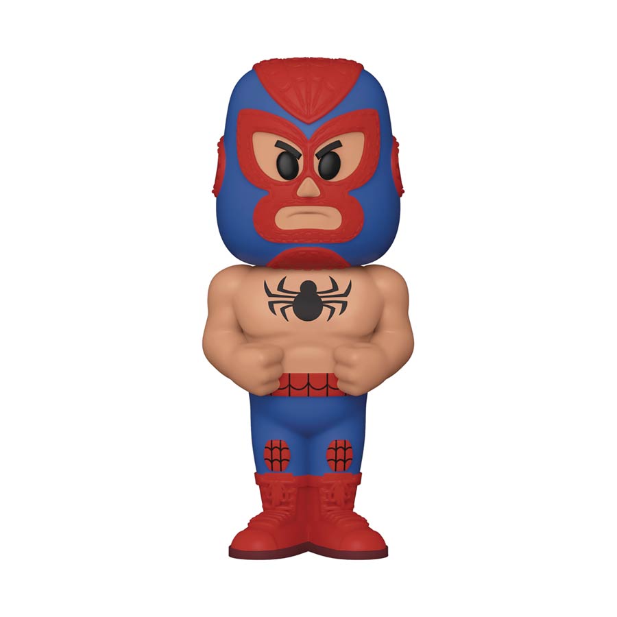 Vinyl Soda Marvel Luchadores Spider-Man Vinyl Figure
