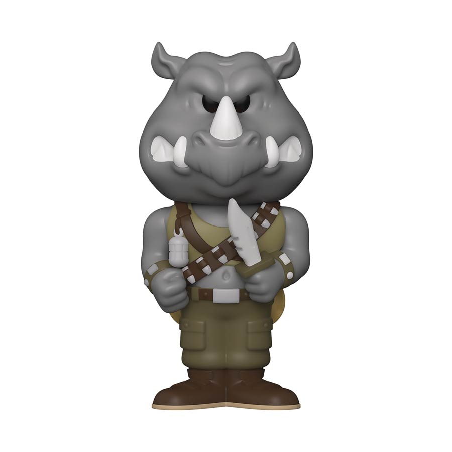Vinyl Soda Teenage Mutant Ninja Turtles Rocksteady Vinyl Figure