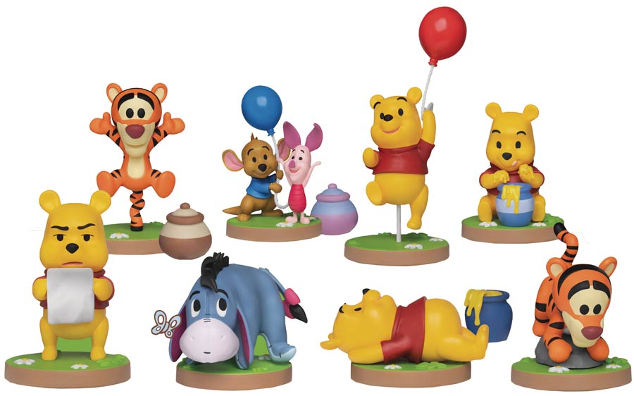Disney Winnie The Pooh Series MEA-020 8-Piece Figure Set