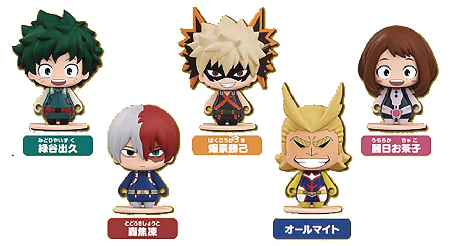 My Hero Academia Pocket Maquette 01 Mini Figure 6-Piece Display