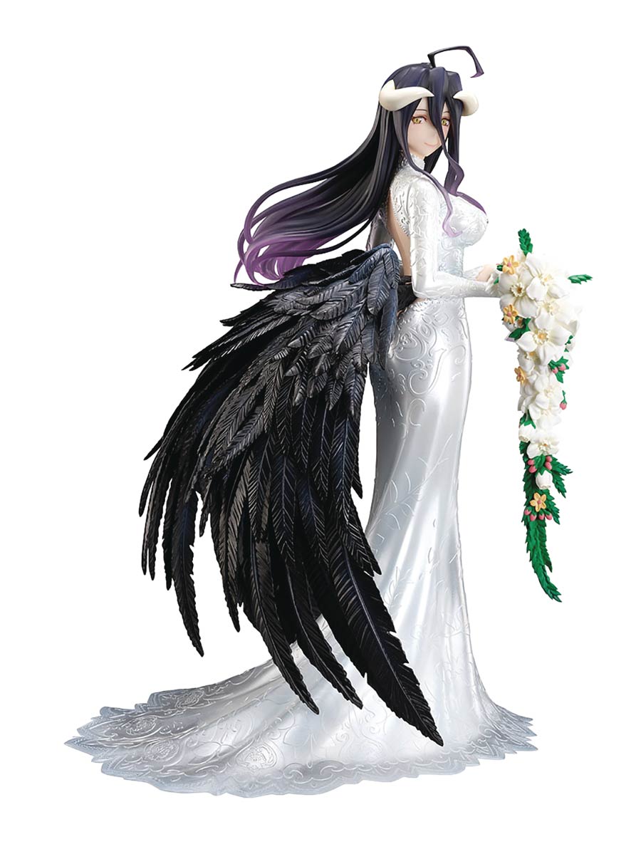 Overlord III Albedo Wedding Dress 1/7 Scale PVC Figure