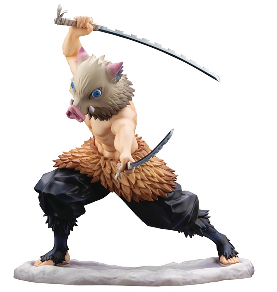 Demon Slayer Kimetsu No Yaiba Inosuke Hashibira ARTFX J Statue