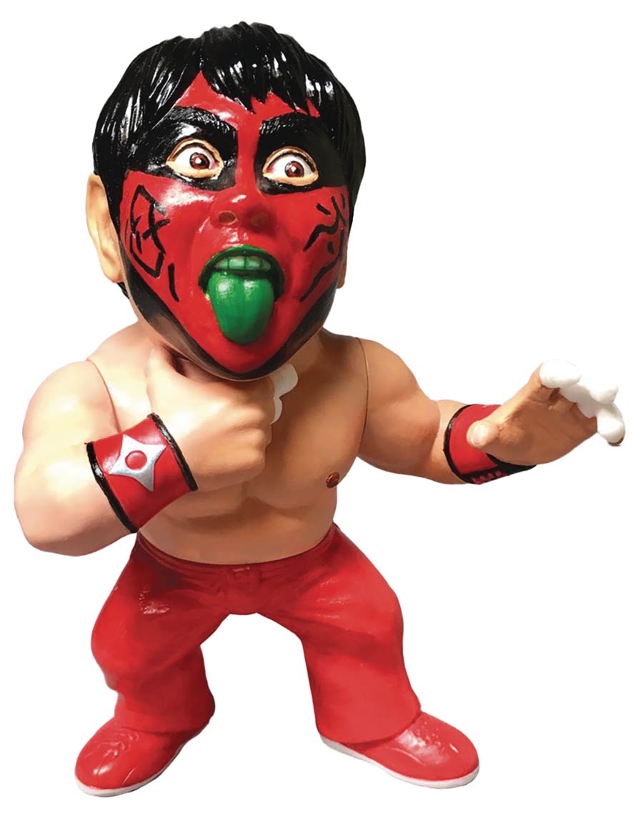 16D Collector Legend Masters Great Muta 90s Red Paint Vinyl Figure