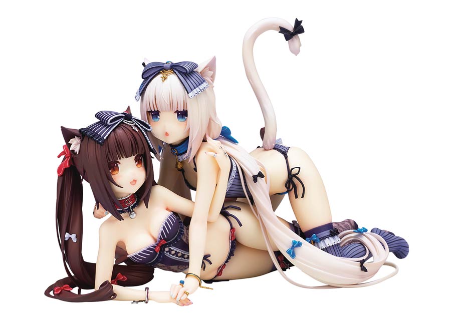 Nekopara Chocola & Vanilla Non-Scale PVC Figure 2-Piece Set