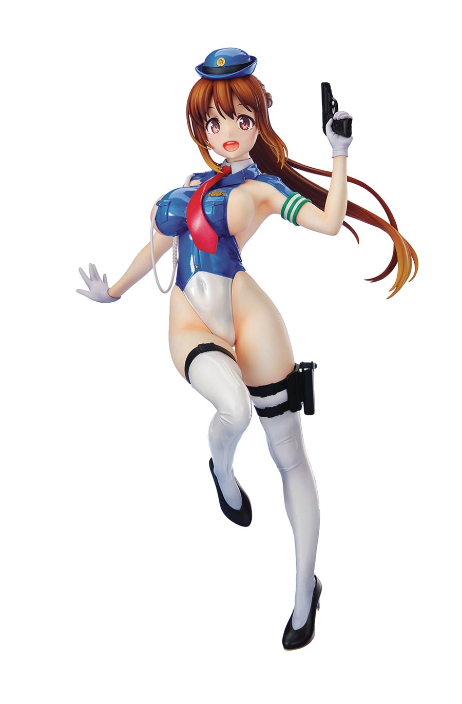 Original Figure Series Thigt Works Job Cop Asahi Sakurada PVC Figure