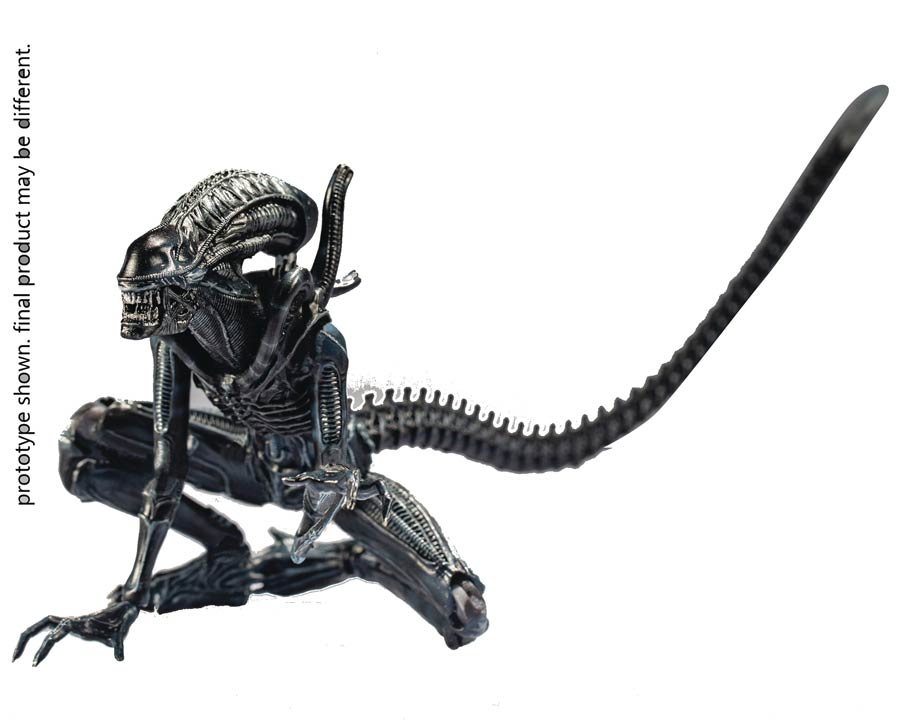 Aliens Crouching Alien Warrior Previews Exclusive 1/18 Scale Figure
