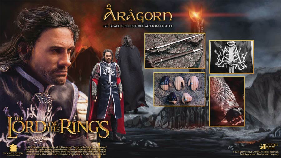 Lord Of The Rings Aragorn 2.0 1/8 Scale Collector Figure Regular Version