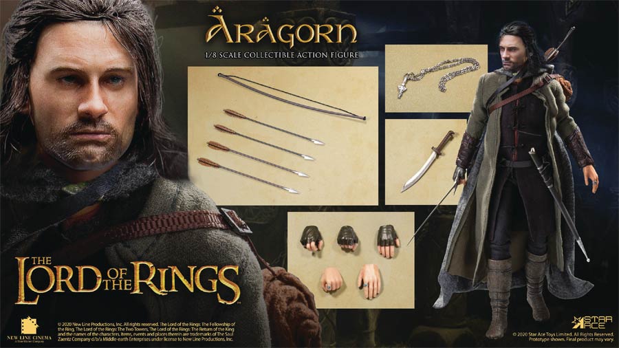 Lord Of The Rings Aragorn 2.0 1/8 Scale Collector Figure Special Version