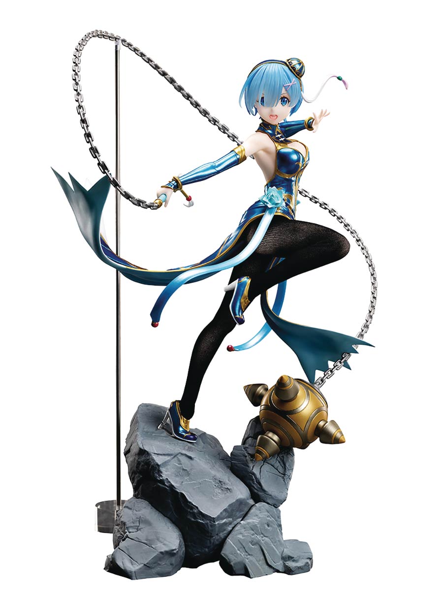 ReZero Starting Life In Another World Rem China Dress 1/7 Scale PVC Figure