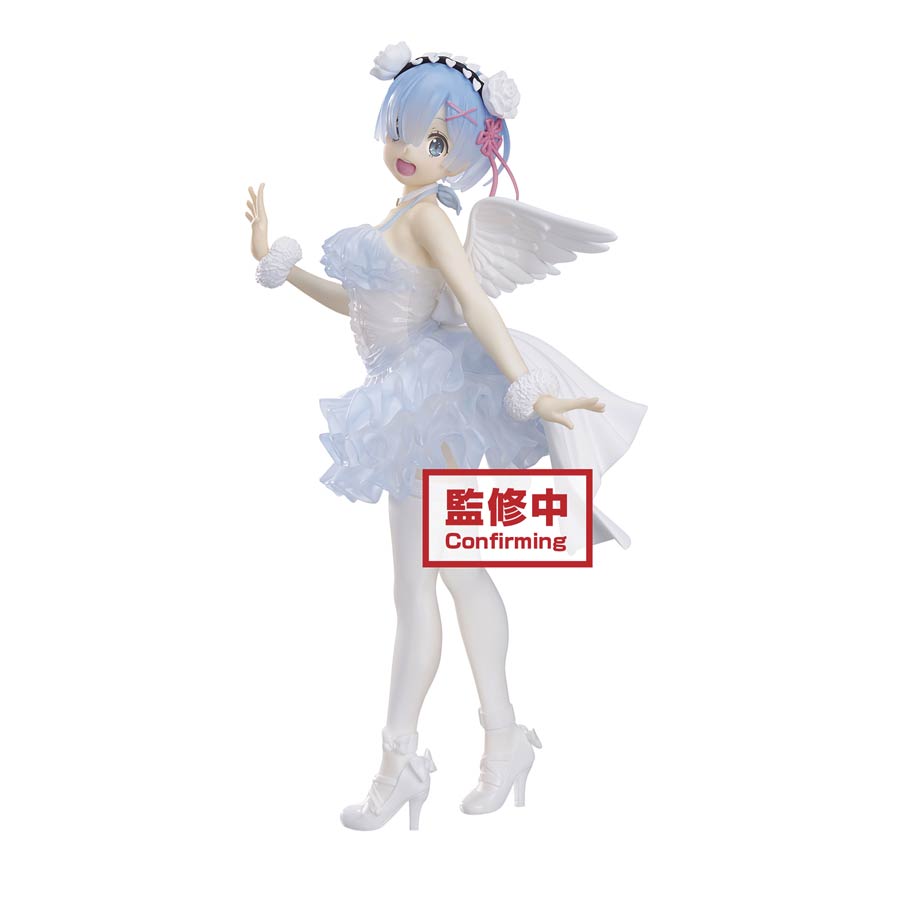 ReZero Starting Life In Another World Clear & Dressy Espresto Figure - Rem