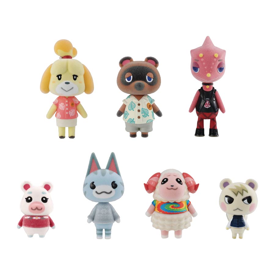 Animal Crossing New Horizons Friends Doll Villager Collection - Box Of 8 - Figures