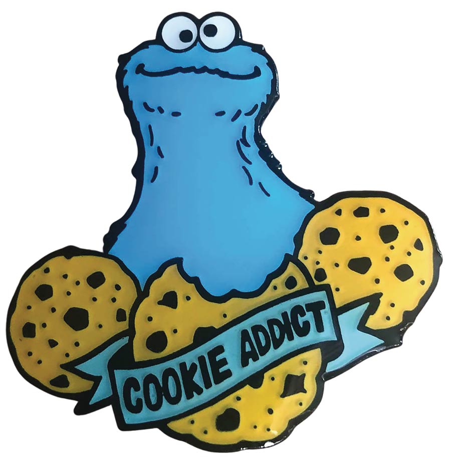 Sesame Street Pin - Cookie Addict