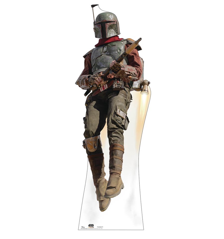 Star Wars The Mandalorian Season 2 Standee - Marshall Cobb Vanth Flying