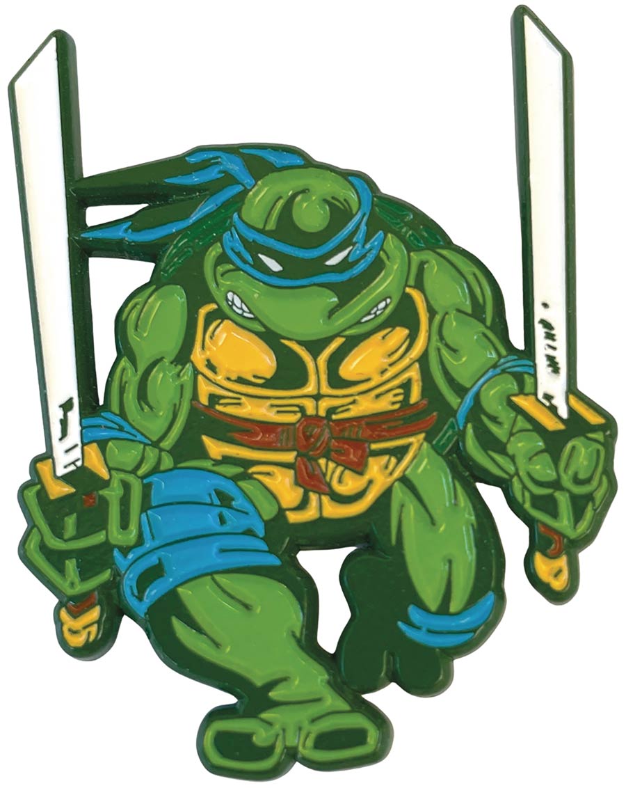 Teenage Mutant Ninja Turtles Comic Pin - Leonardo