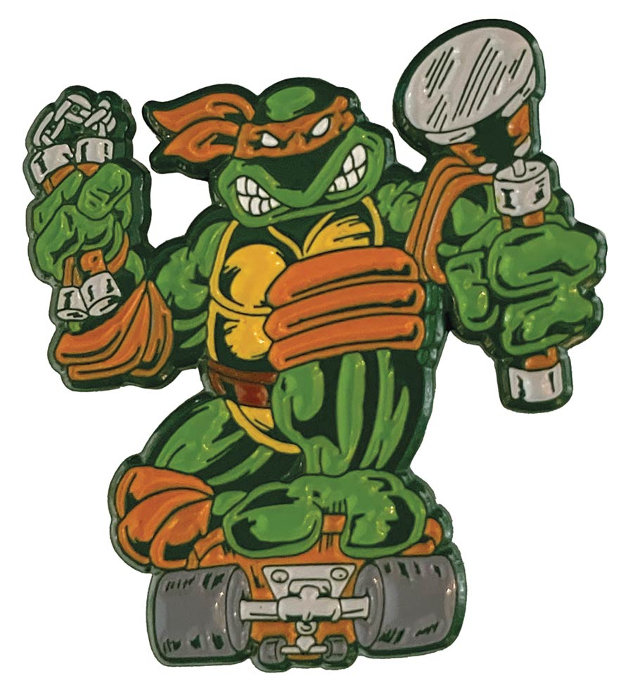 Teenage Mutant Ninja Turtles Comic Pin - Michelangelo