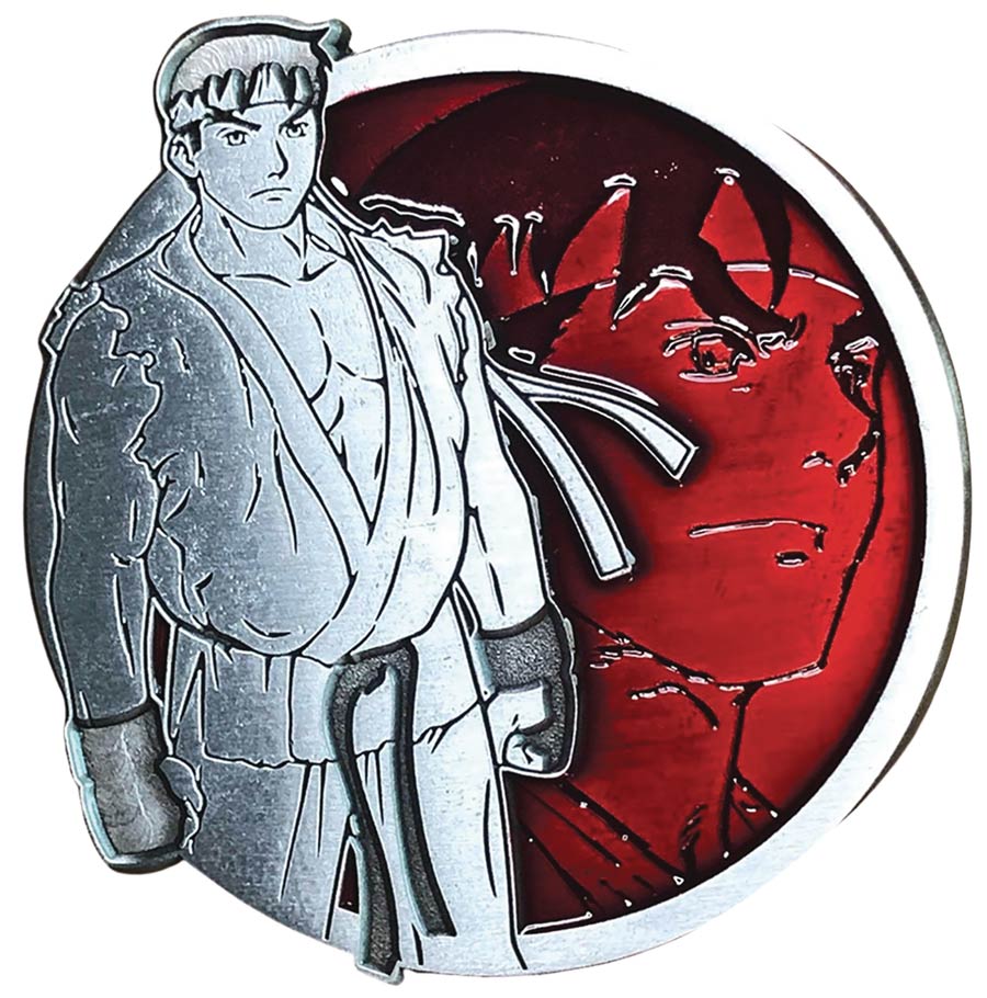 Street Fighter Portrait Series Enamel Pin - Ryu