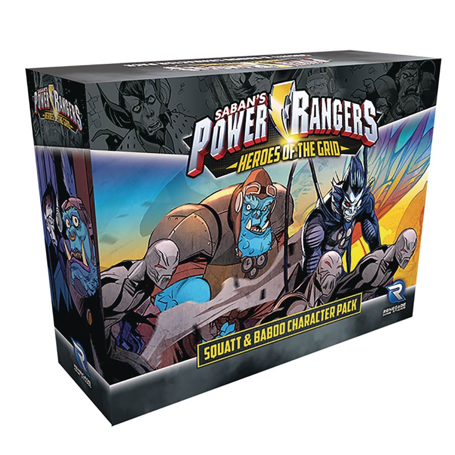 Power Rangers Heroes Of The Grid Squatt & Baboo Character Expansion Pack