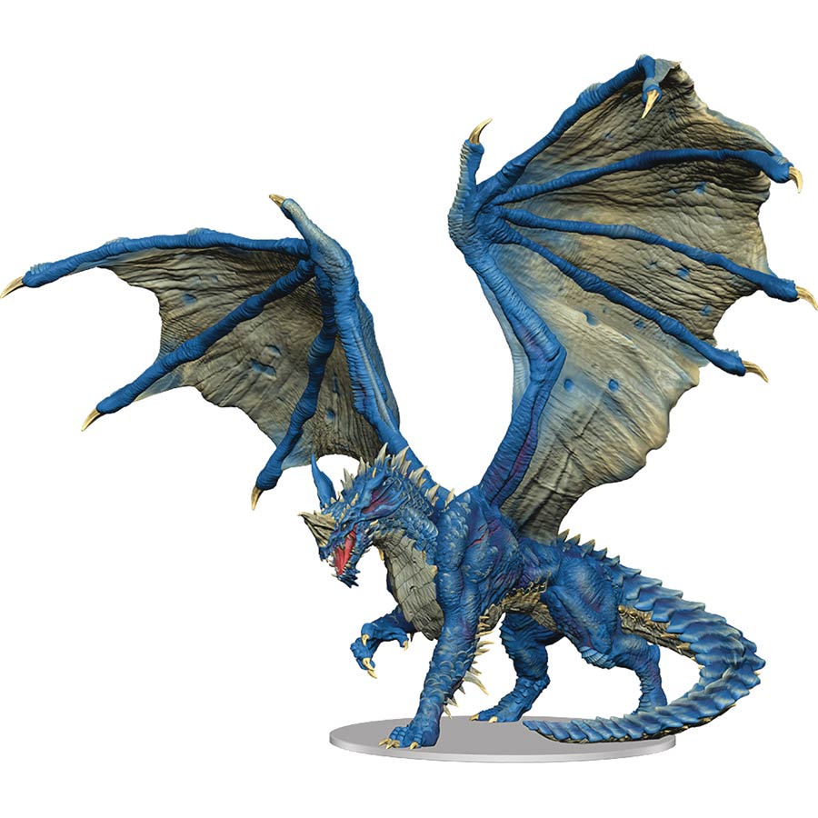 Dungeons & Dragons Icons Of The Realms Adult Blue Dragon Premium Figure