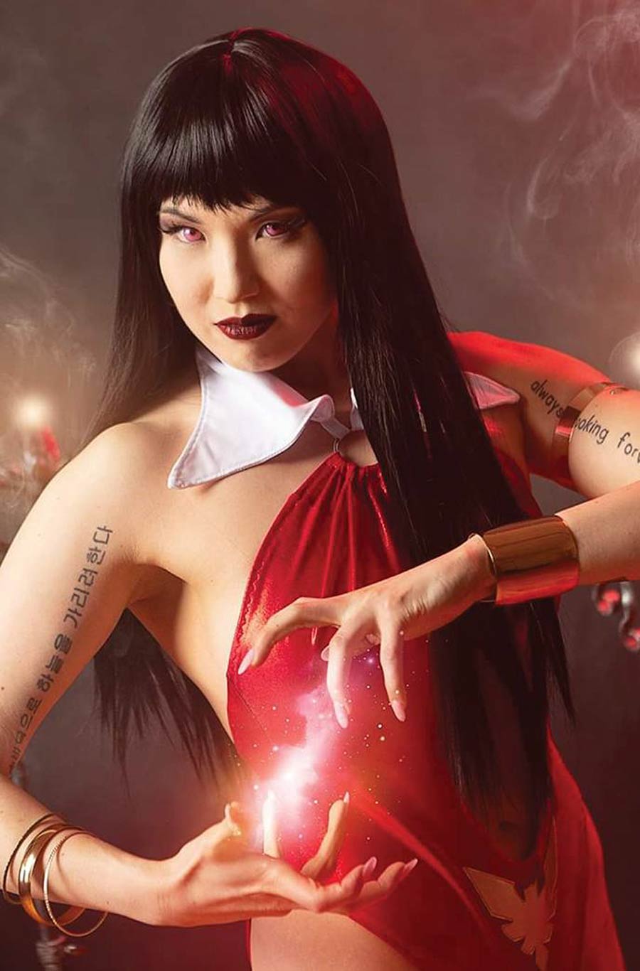 Vengeance Of Vampirella Vol 2 #17 Cover J Incentive Sarah Stalcup Cosplay Photo Virgin Cover