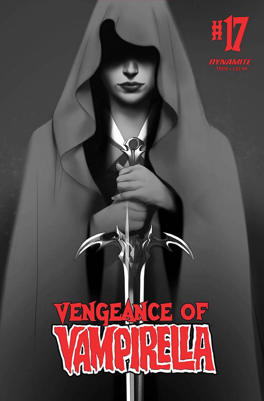 Vengeance Of Vampirella Vol 2 #17 Cover M Incentive Ben Oliver Black & White Cover