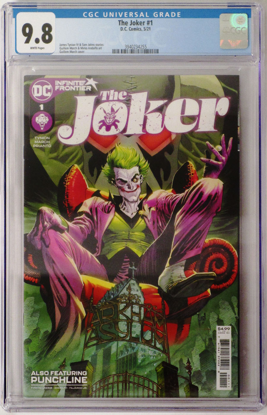 Joker Vol 2 #1 Cover I DF CGC Graded 9.8