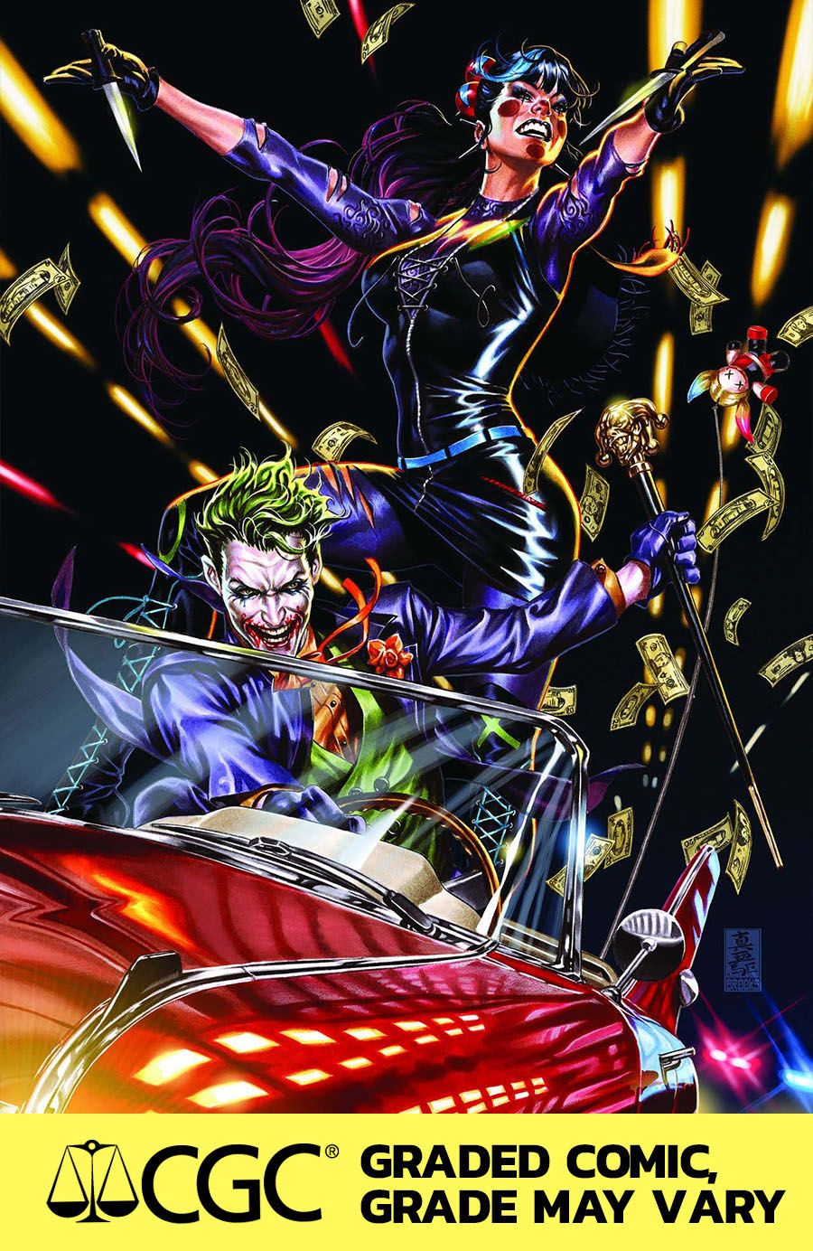 Joker Vol 2 #1 Cover K DF Mark Brooks Team Variant Cover CGC Graded