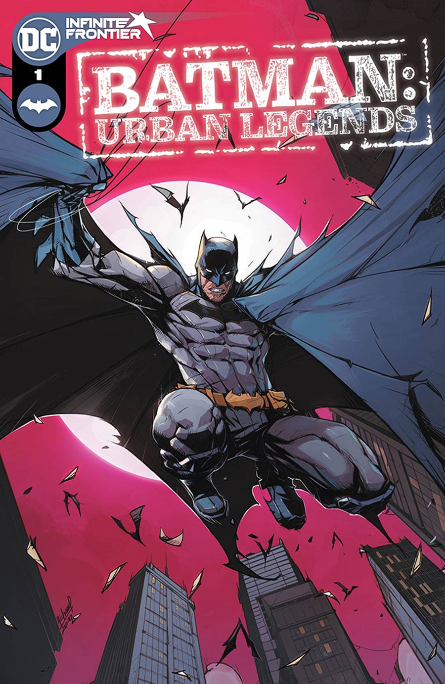 Batman Urban Legends #1 Cover E DF Signed By Matthew Rosenberg