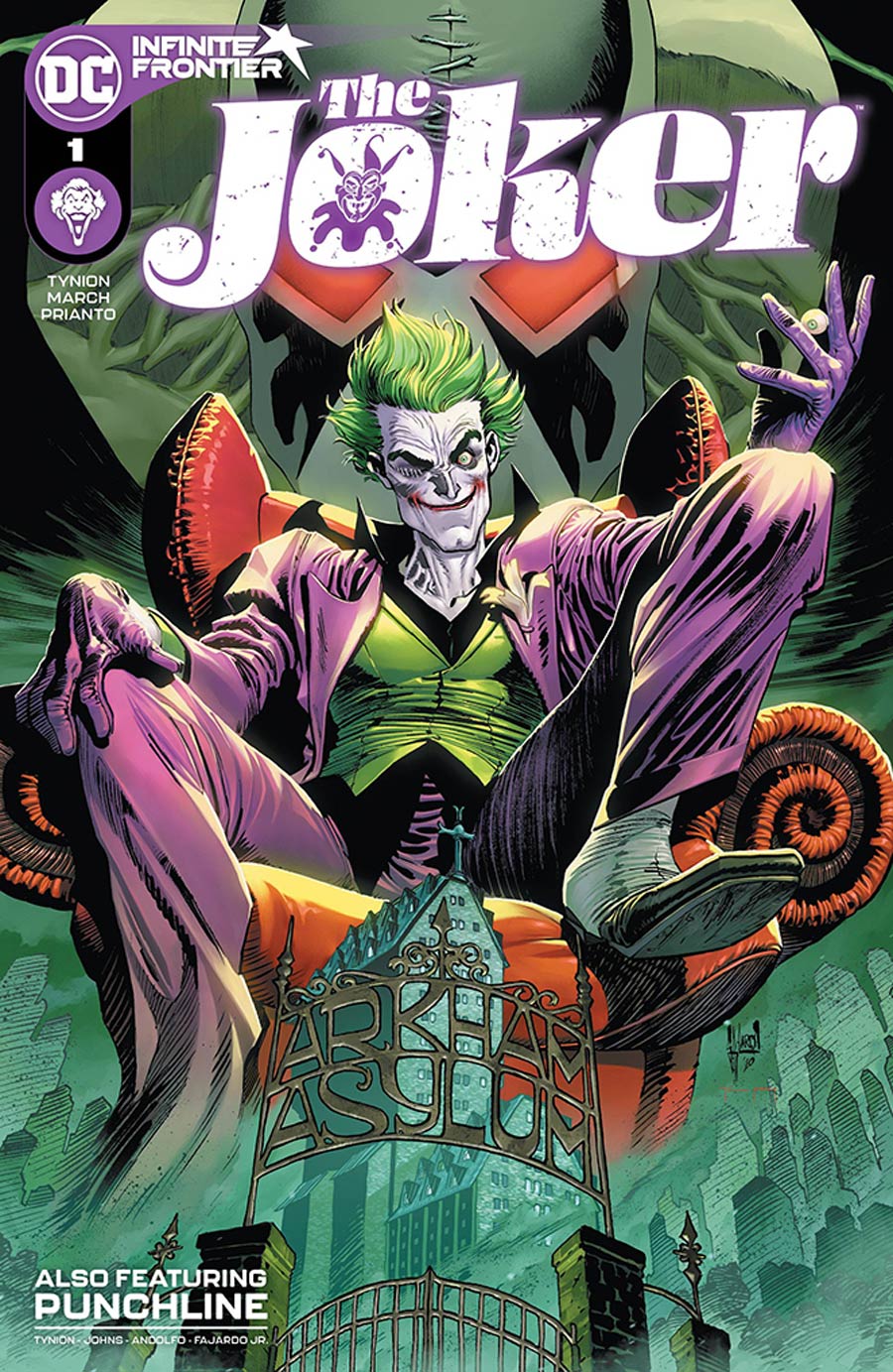 Joker Vol 2 #1 Cover H DF Signed By James Tynion IV & Sam Johns