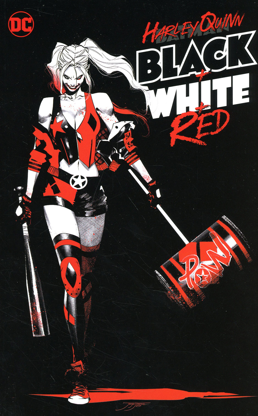 Harley Quinn Black White Red TP