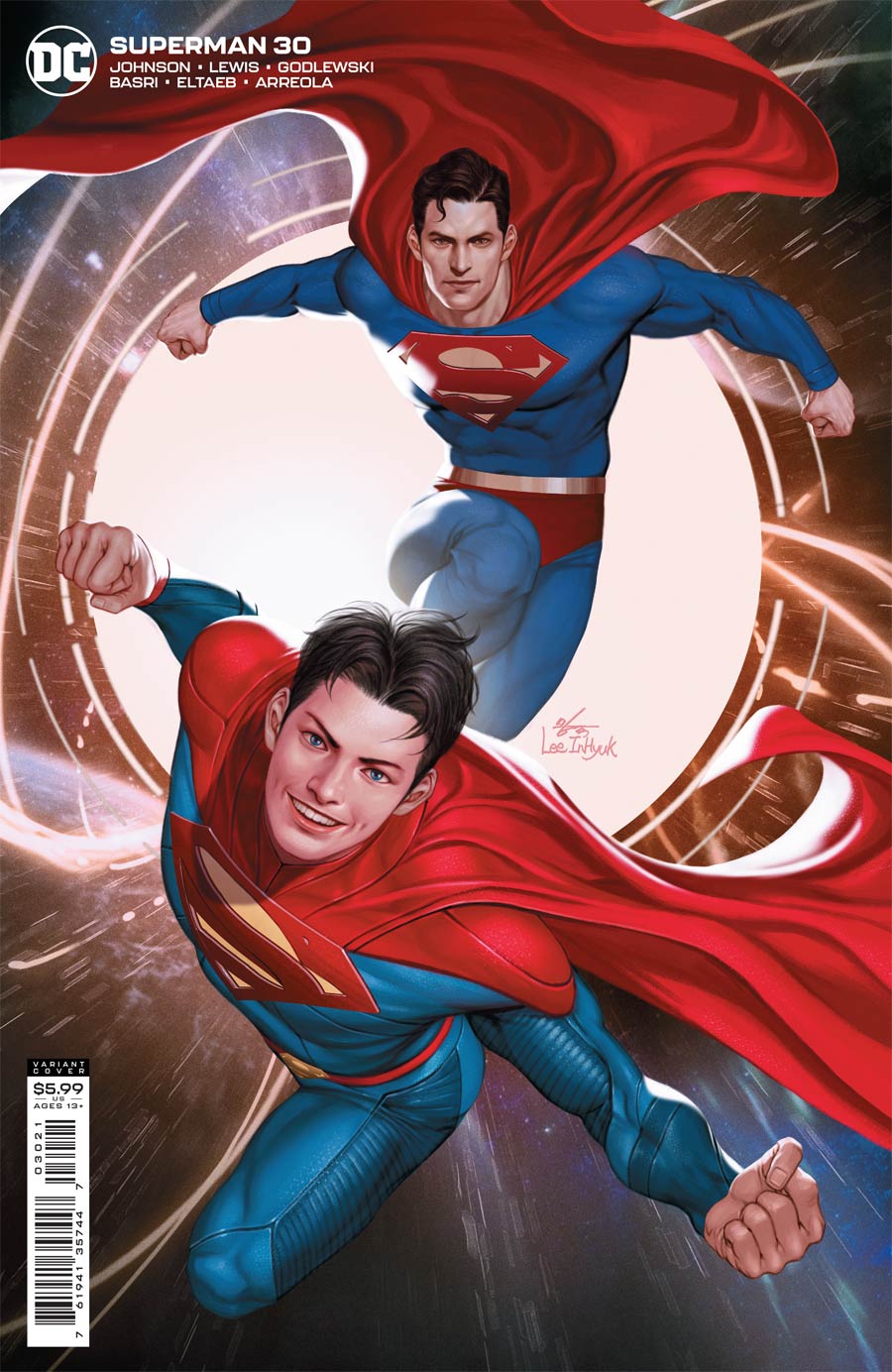 Superman Vol 6 #30 Cover B Variant Inhyuk Lee Card Stock Cover