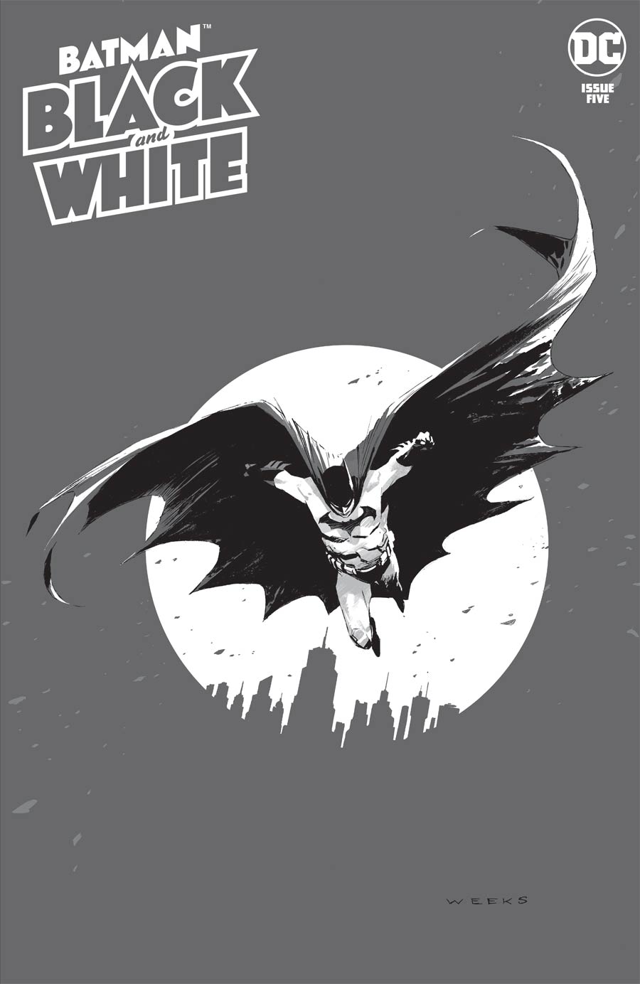 Batman Black & White Vol 3 #5 Cover A Regular Lee Weeks Cover