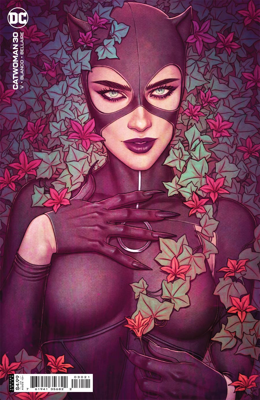 Catwoman Vol 5 #30 Cover B Variant Jenny Frison Card Stock Cover (Limit 1 Per Customer)