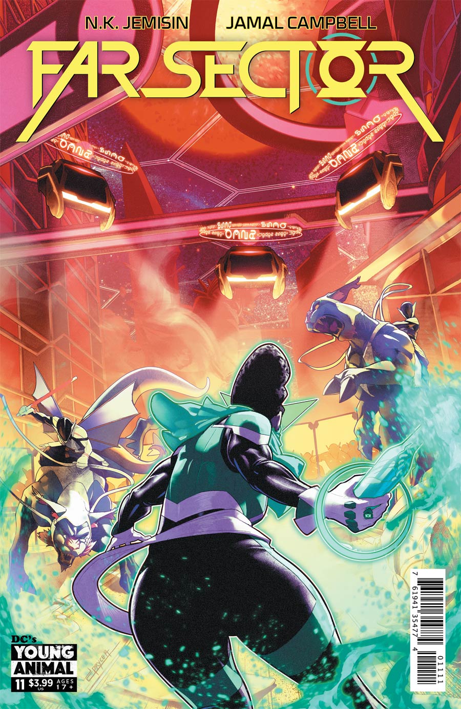 Far Sector #11 Cover A Regular Jamal Campbell Cover