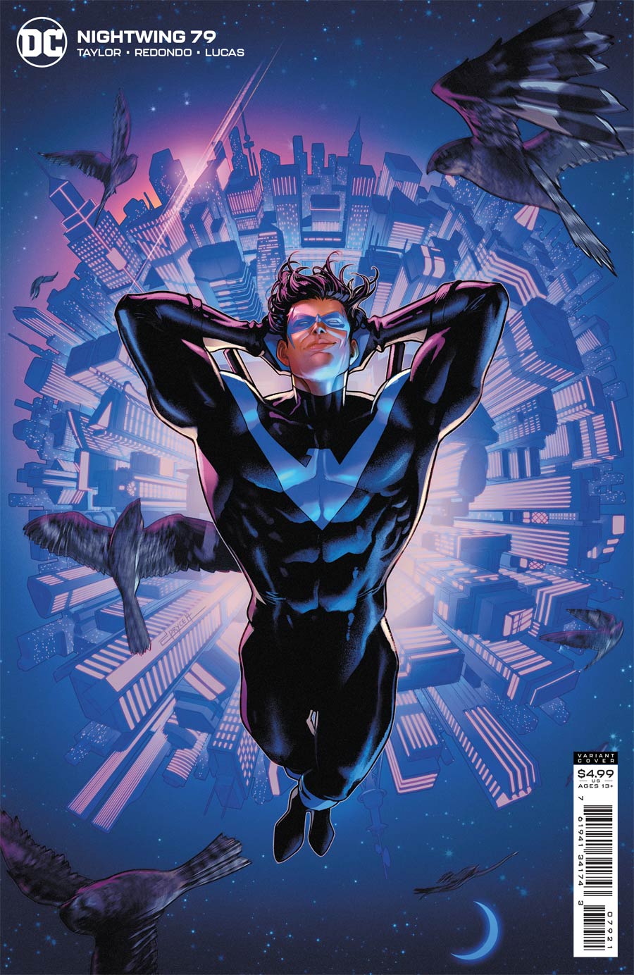 Nightwing Vol 4 #79 Cover B Variant Jamal Campbell Card Stock Cover (Limit 1 Per Customer)