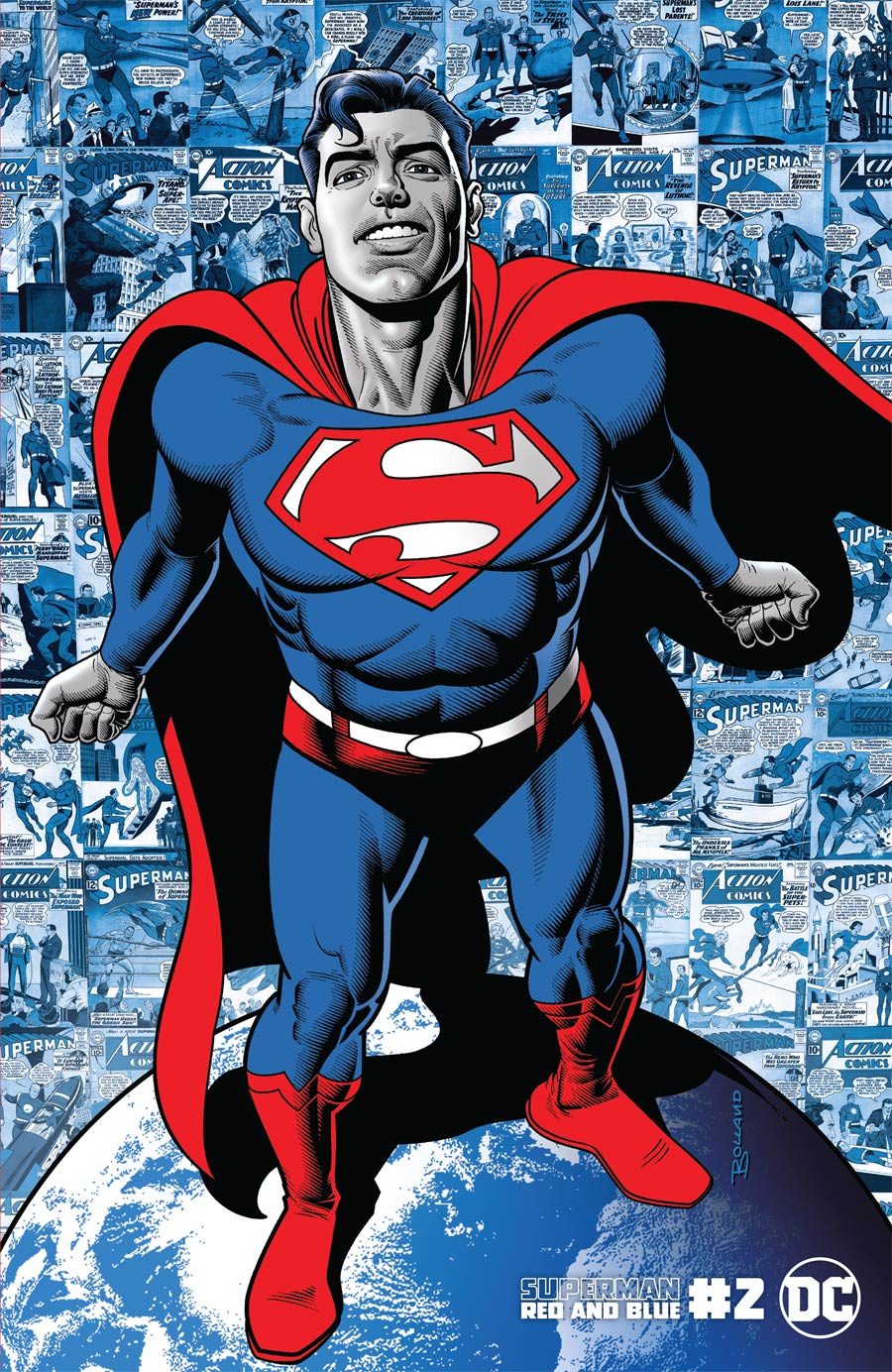 Superman Red & Blue #2 Cover B Variant Brian Bolland Cover