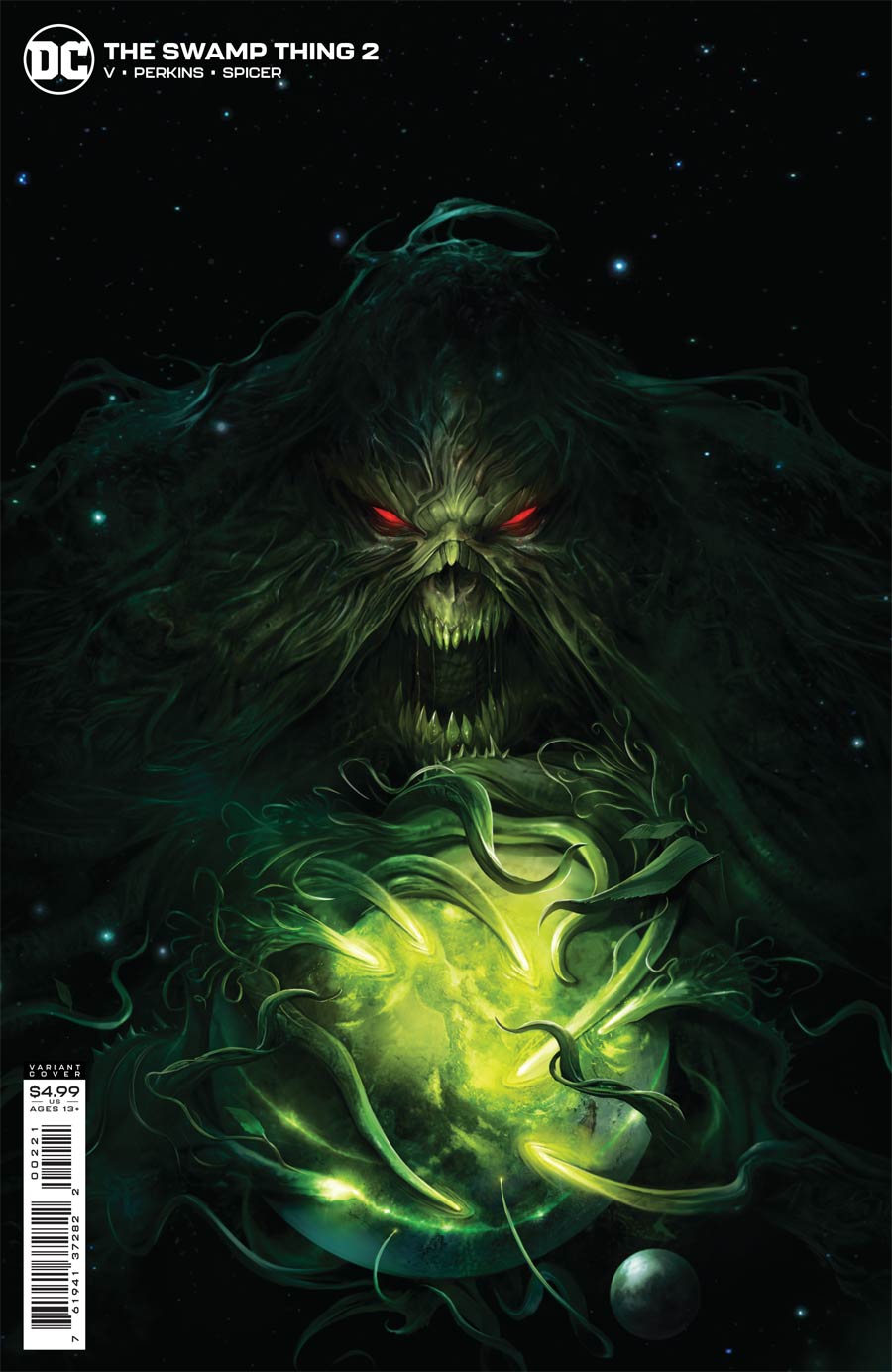 Swamp Thing Vol 7 #2 Cover B Variant Francesco Mattina Card Stock Cover