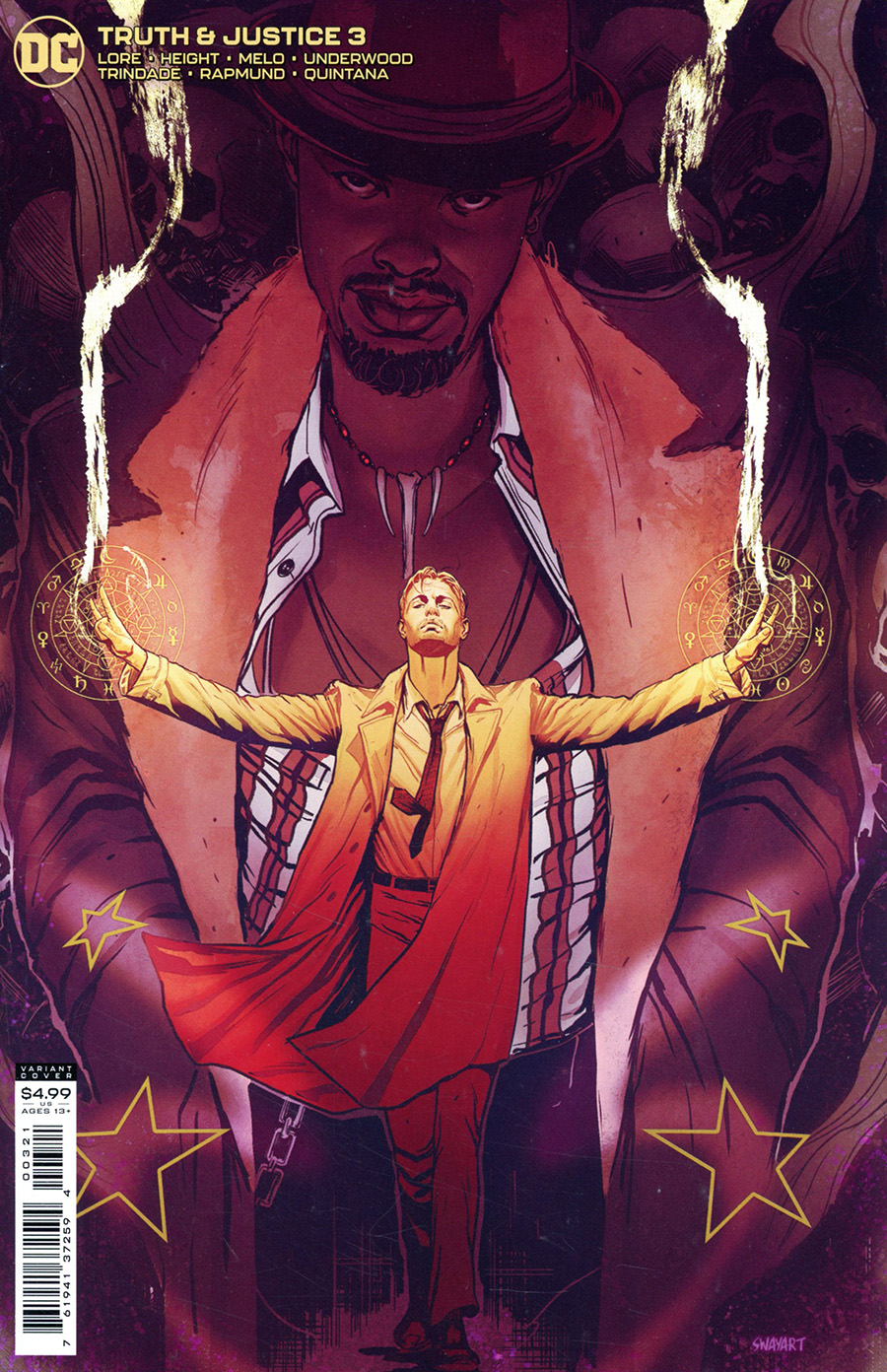 Truth & Justice #3 Cover B Variant Joshua Sway Swaby Cover