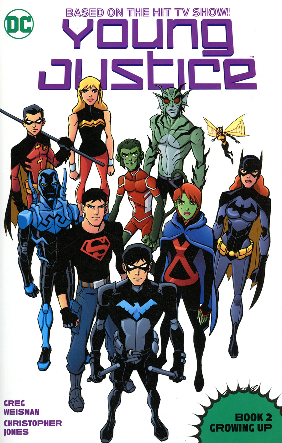 Young Justice The Animated Series Book 2 Growing Up TP