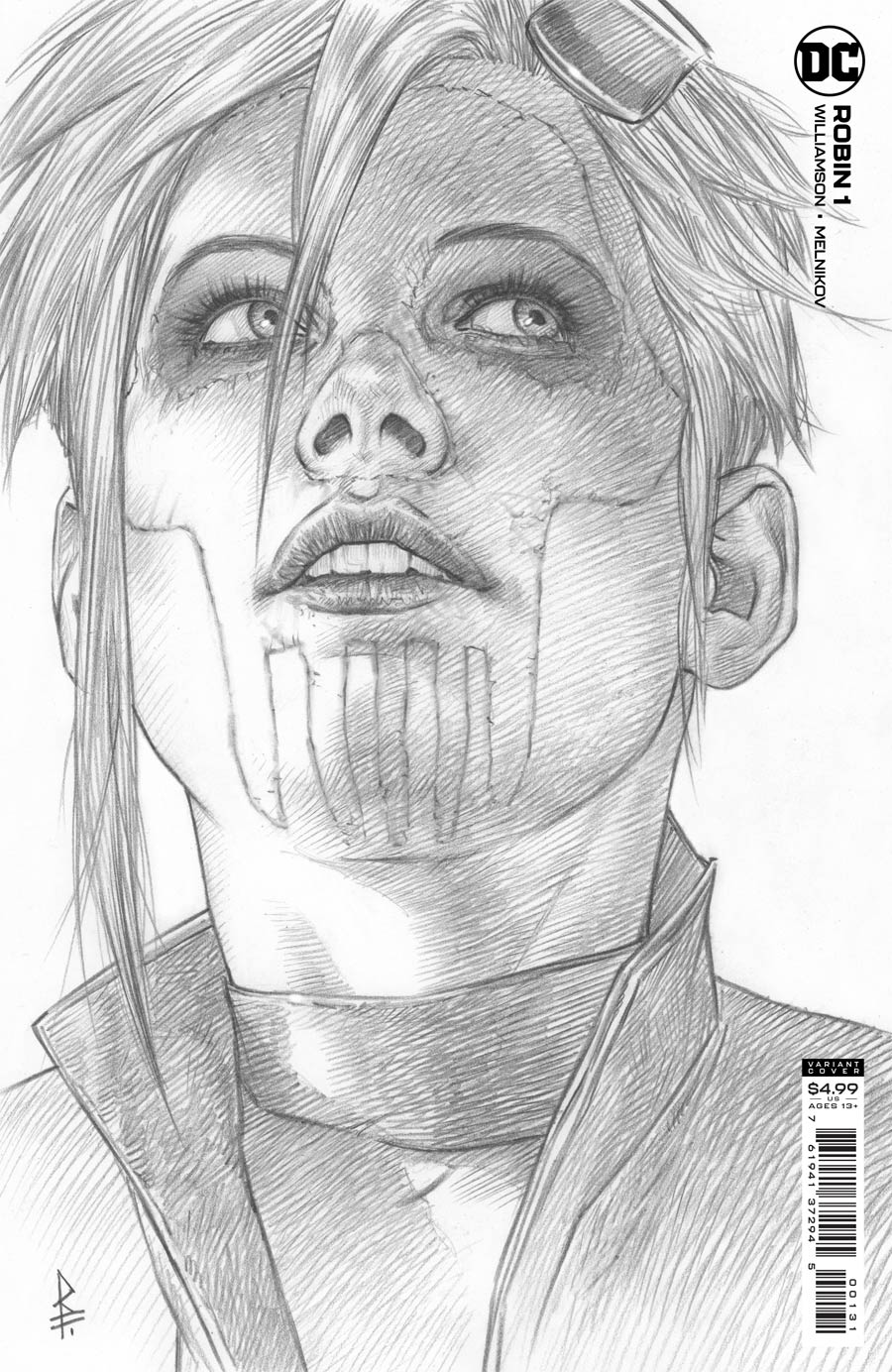 Robin Vol 5 #1 Cover D Incentive Riccardo Federici Card Stock Variant Cover