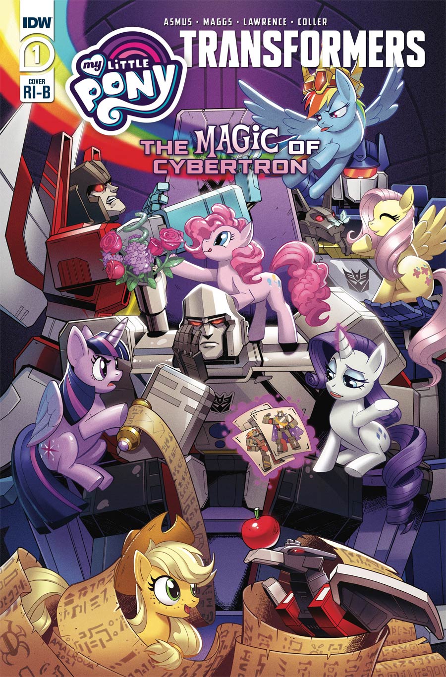 My Little Pony Transformers Friendship In Disguise II #1 Cover D Incentive Anna Malkova Variant Cover