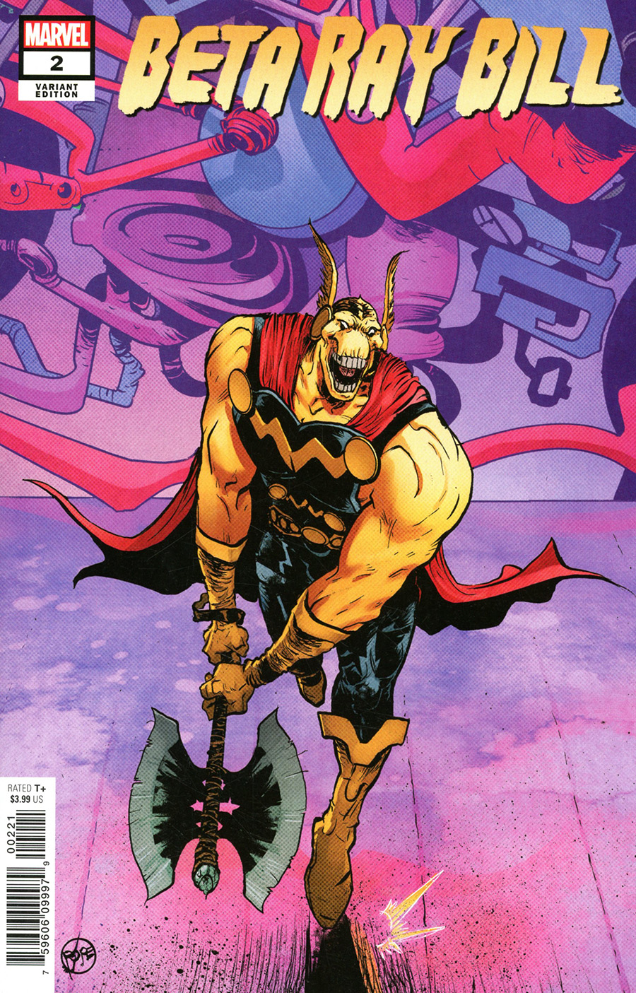 Beta Ray Bill #2 Cover B Incentive Paul Pope Variant Cover