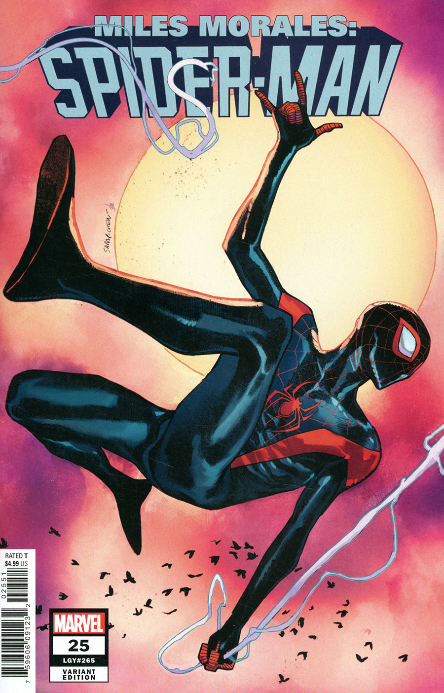 Miles Morales Spider-Man #25 Cover F Incentive Sara Pichelli Variant Cover