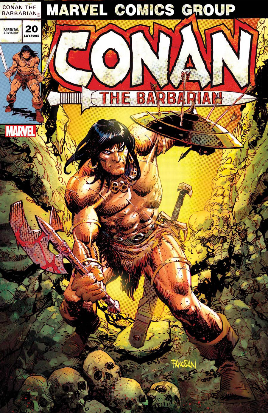 Conan The Barbarian Vol 4 #20 Cover B Incentive Dan Panosian Variant Cover
