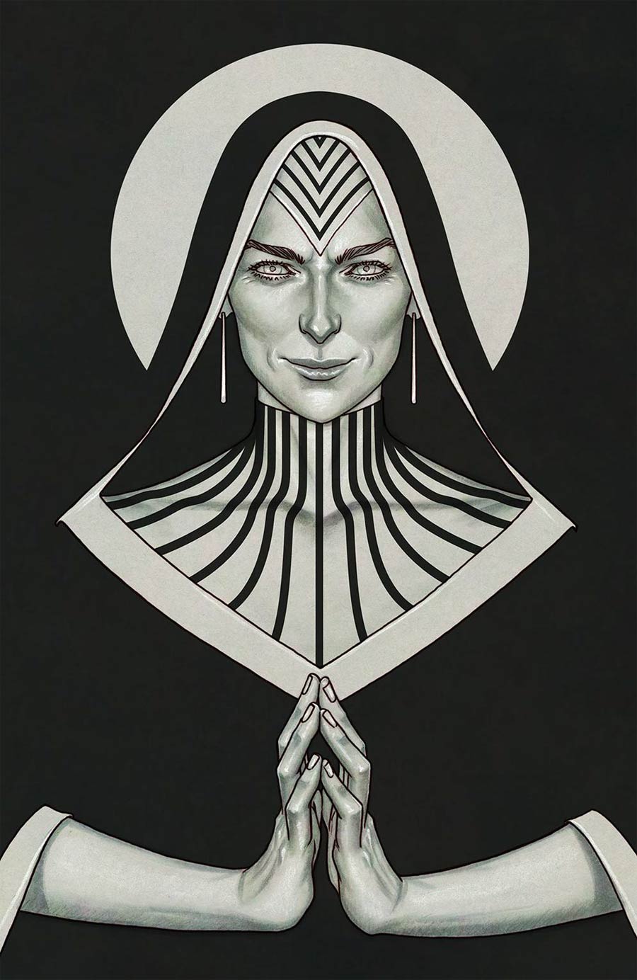 Dune House Atreides #6 Cover D Incentive Jenny Frison Black & White Virgin Cover