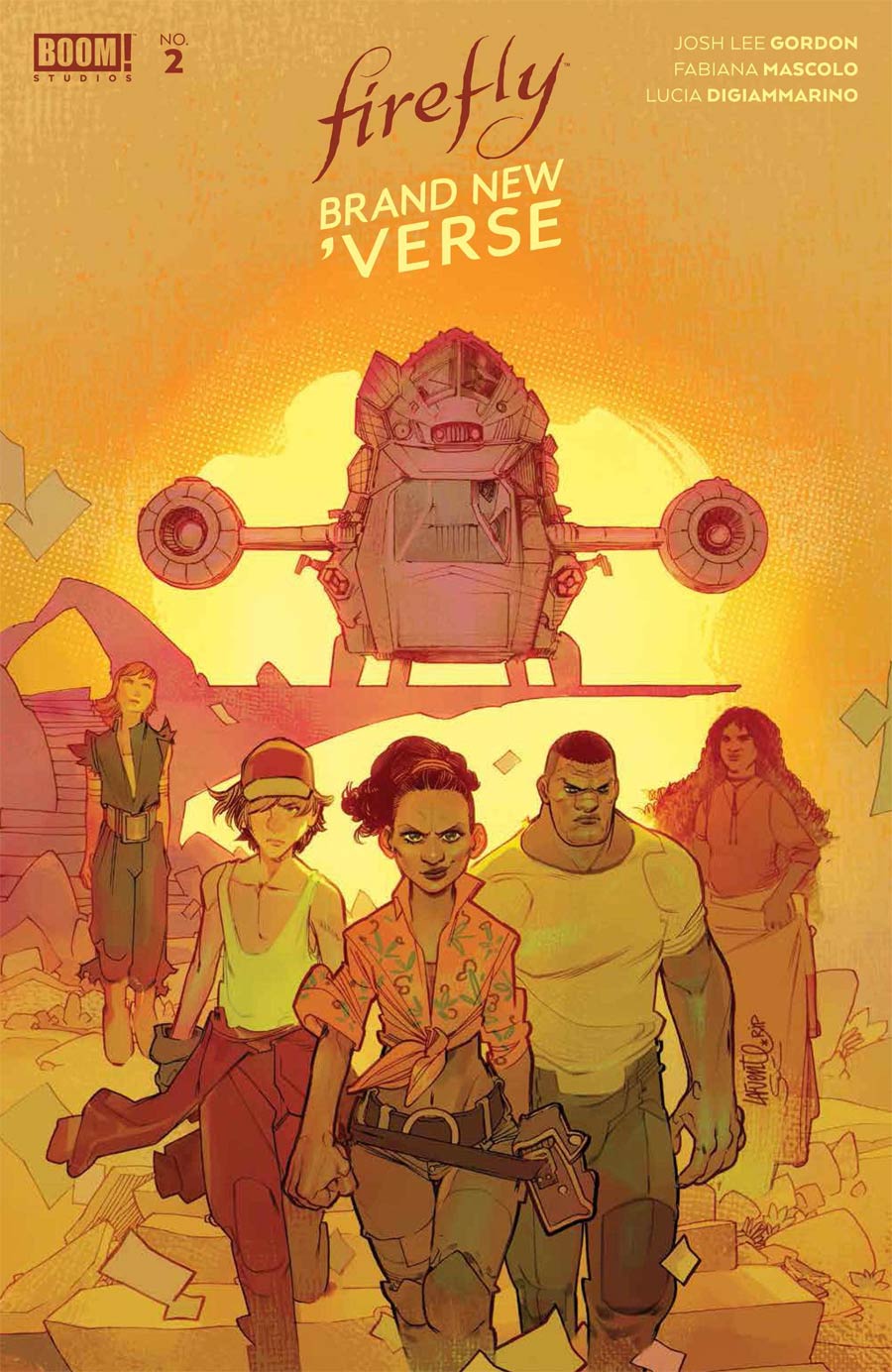 Firefly Brand New Verse #2 Cover C Incentive David Lafuente Variant Cover