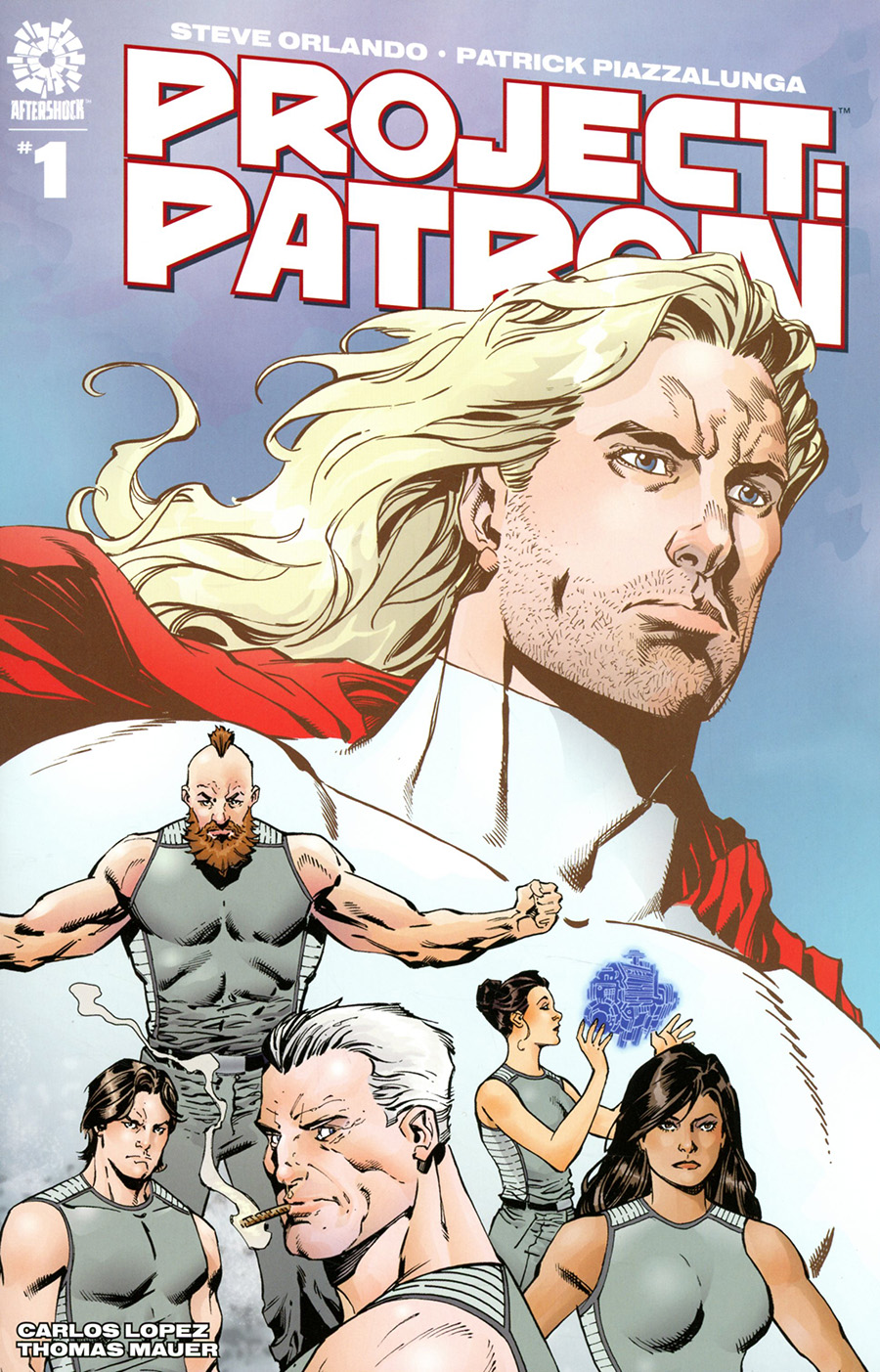 Project Patron #1 Cover B Incentive Aaron Lopresti Variant Cover